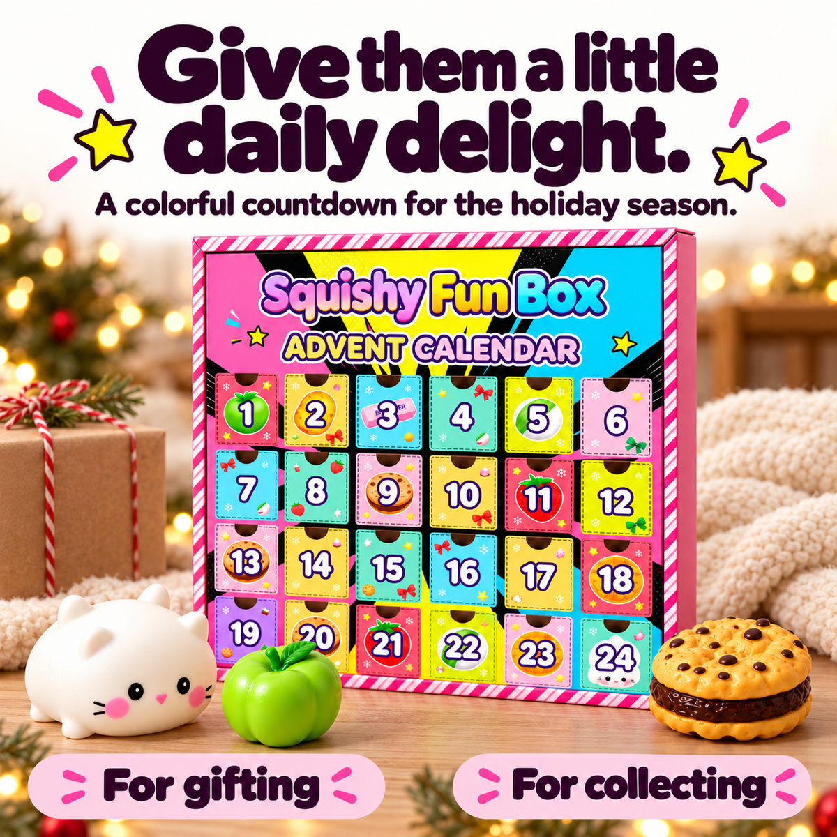Squishy Fun Box Advent Calendar